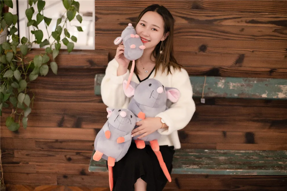 Высокое качество 20 см kawaii мышь милые детские игрушки угол плюшевые Свадьба День рождения Валентина подарок для влюбленных