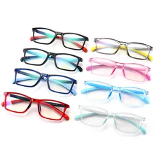 Новинка TR90, детские очки, ультралегкие, прозрачные, оправа для очков, для детей, оптическая оправа, очки по рецепту, для девочек и мальчиков