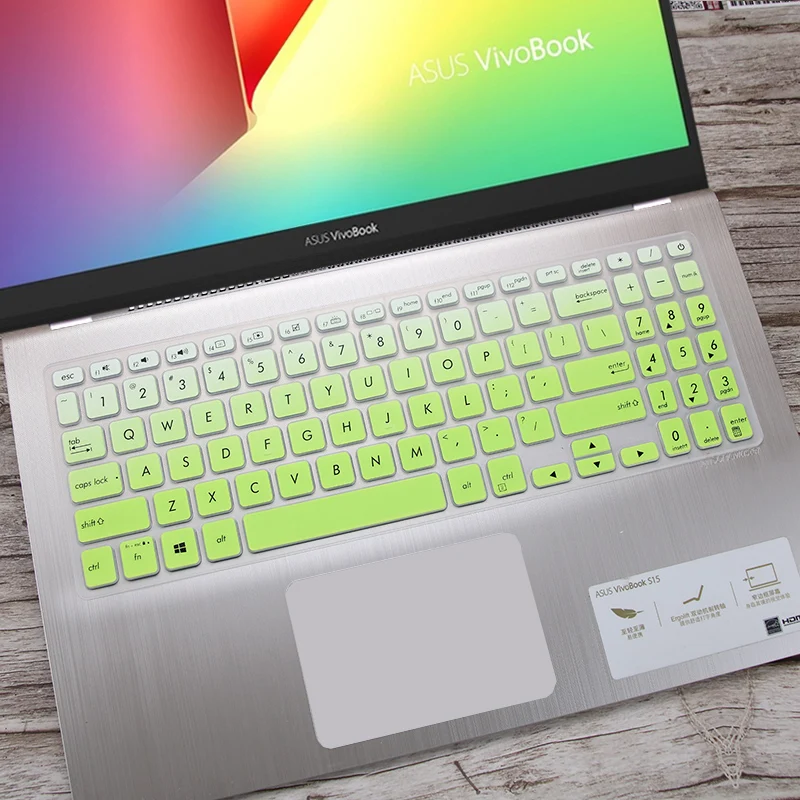 Силиконовый защитный чехол для клавиатуры ASUS Vivobook S15 S532F S532FL S532 s530 s531 s531F s531FL 15,6 дюймов