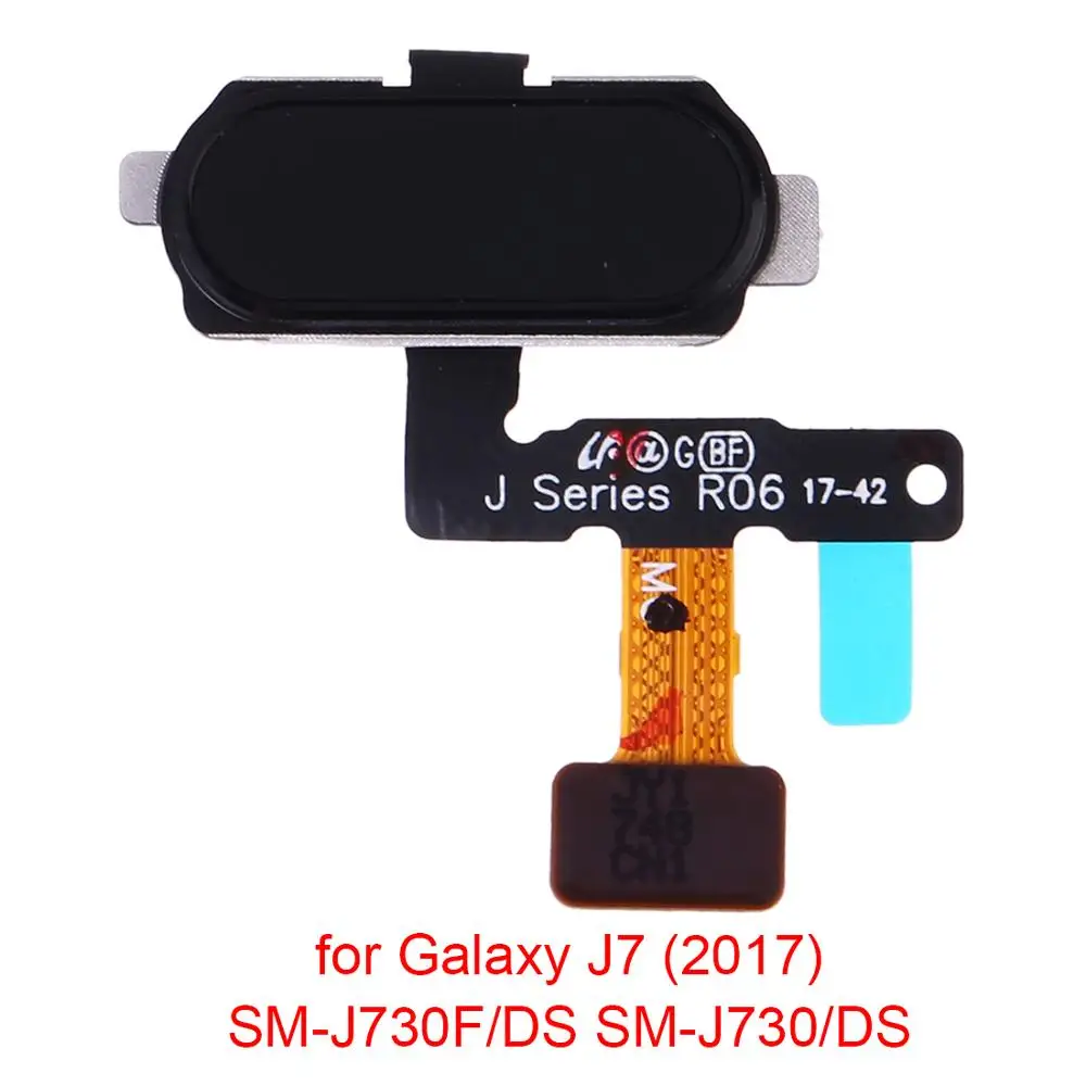 Fingerprint Sensor Home Menu Button Flex Cable Ribbonfor Galaxy J7 (2017) SM-J730F/DS SM-J730/DS Replacement Parts photo