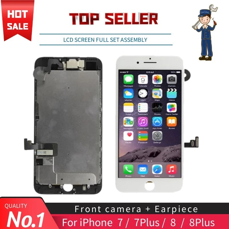 No.1 Full Set LCD Screen For iPhone 7 8 Plus LCD