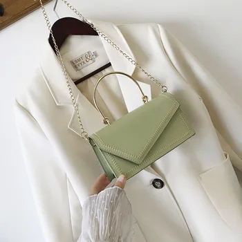 

Fashion Chain 2020 New Small Bag Korean Crossbody Bag Candy Color Small Fragrant Wild Shoulder Bag