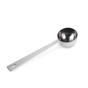 

Coffee Tea Measuring Scoop Spoon Kitchen Accessories Ground Coffee Tools Stainless Steel Coffee Scoop