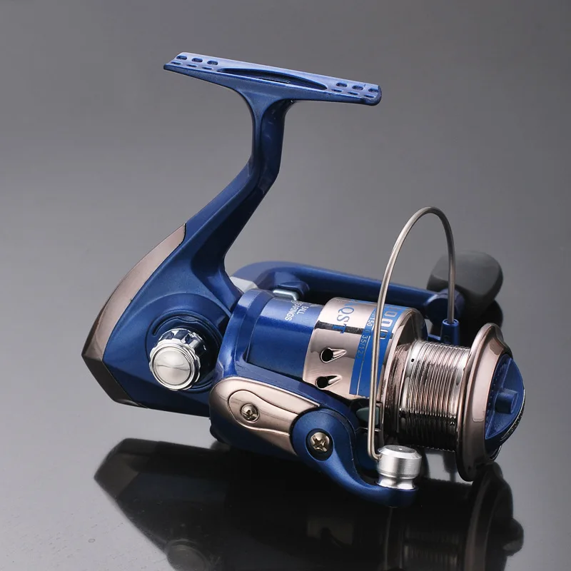 JUNZENG 2020 New Fishing coil soft rubber handshake Spinning Fishing Reel Professional Metal Left/Right Hand Fishing Reel WheelS
