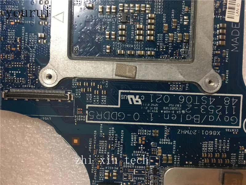 Yourui для hp Pavilion DV7-7000 материнская плата для ноутбука 682040-001 48.4st06021 DDR3 тестовая работа идеальная