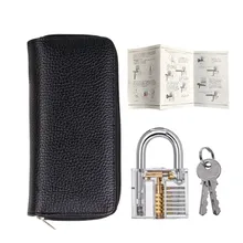 24 шт. Плюс Прозрачный висячий замок тренировка мастерство замки с ключом замок горячая Распродажа