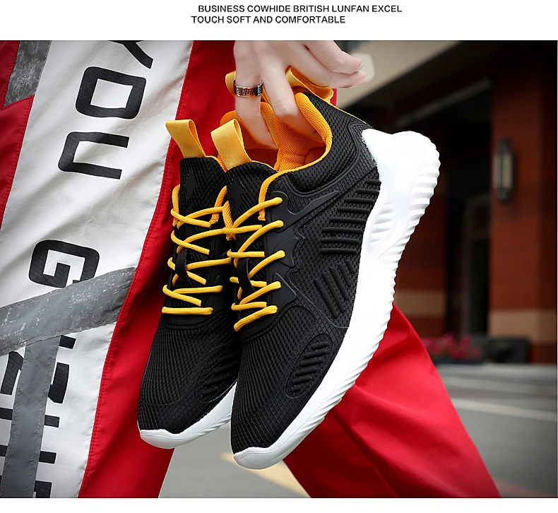 Легкие кроссовки для бега мужские черные дышащие кроссовки с подушками дышащая удобная спортивная обувь для фитнеса Повседневная теннисная обувь