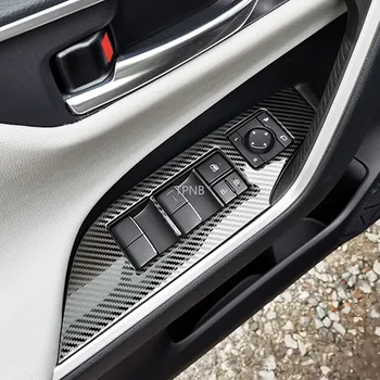 

For Toyota Rav4 RAV 4 XA50 2019 2020 Stainless Steel Glass Switch Panel Accessories