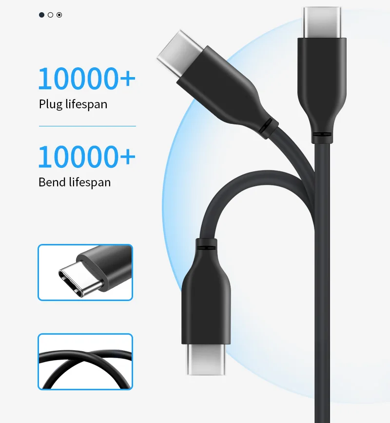 Кабель USB C кабель 3A USB 3,0 Быстрая зарядка для samsung S9 type-C мобильный телефон зарядный провод USB C кабель для Xiaomi C265