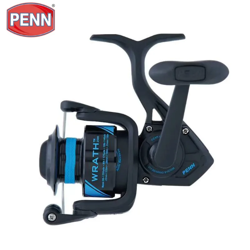 Оригинальная спиннинговая Рыболовная катушка PENN WRATH 2500 3000 4000 5000 6000 8000 размер 3BB Drag