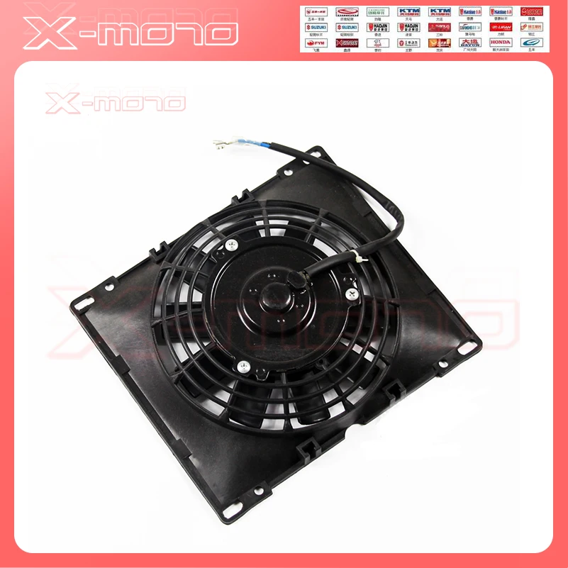 Motorcycle ATV Go Kart QUAD Buggy ZONGSHEN LIFAN Water Cooler 12V Radiator Cooling Fan PRO BAT NEW