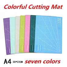 1 шт. 30*22 см A4 линии сетки бумагорез Резка Мат ремесло карты Ткань Кожа бумага доска