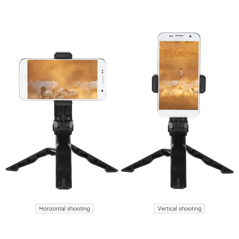 Универсальный мини штатив для телефона с регулируемым держателем