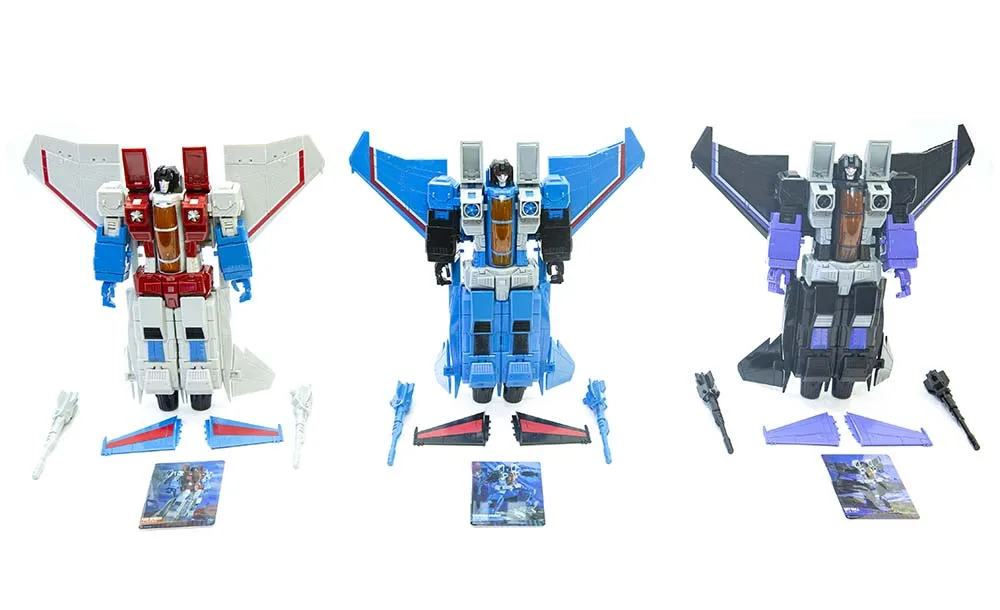 Новинка флейта экшн-фигурка старкрика EX-16 Thundercracker EX-17 Skywarp MP | Игрушки и хобби