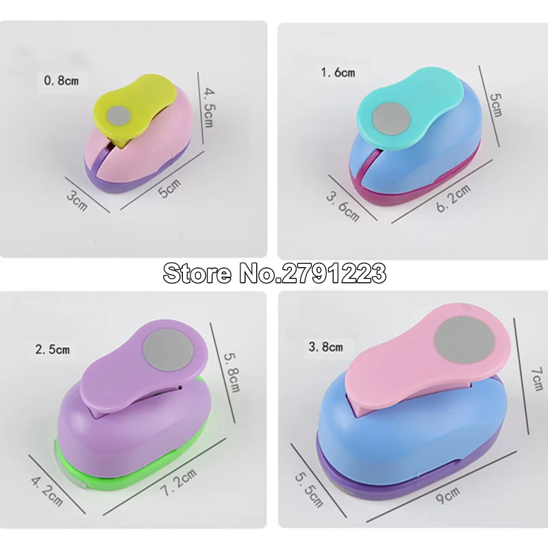 Free Shipping 6mm-75mm Circle shape craft punch cortador de papel de  scrapbook paper foam school manual DIY Round hole punches - AliExpress