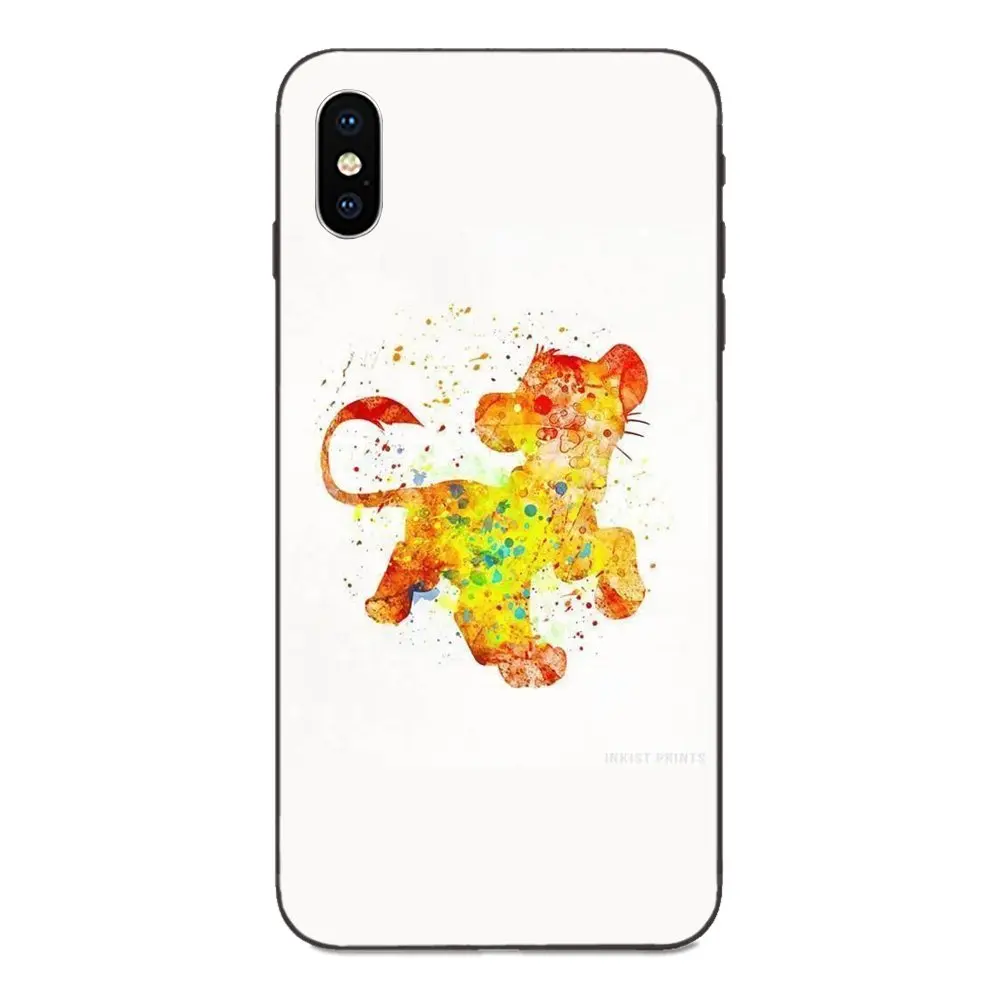 as picture Мягкий ТПУ модный синий «Король Лев», рисунок для Xiaomi Redmi Note 3 3S 4 4A 4X5 5A 6 6A 7 7A K20 Plus Pro S2 Y2 Y3 - Цвет: as picture