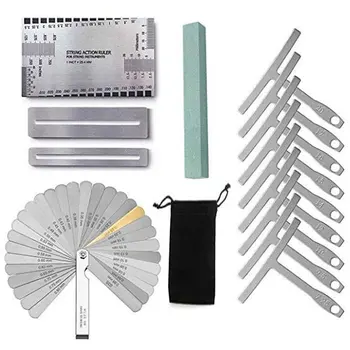 

Professional Guitar Care Tool Repair Maintenance Tech Kit Set for Acoustic Electric Bass Guitar Professional Tools Kit