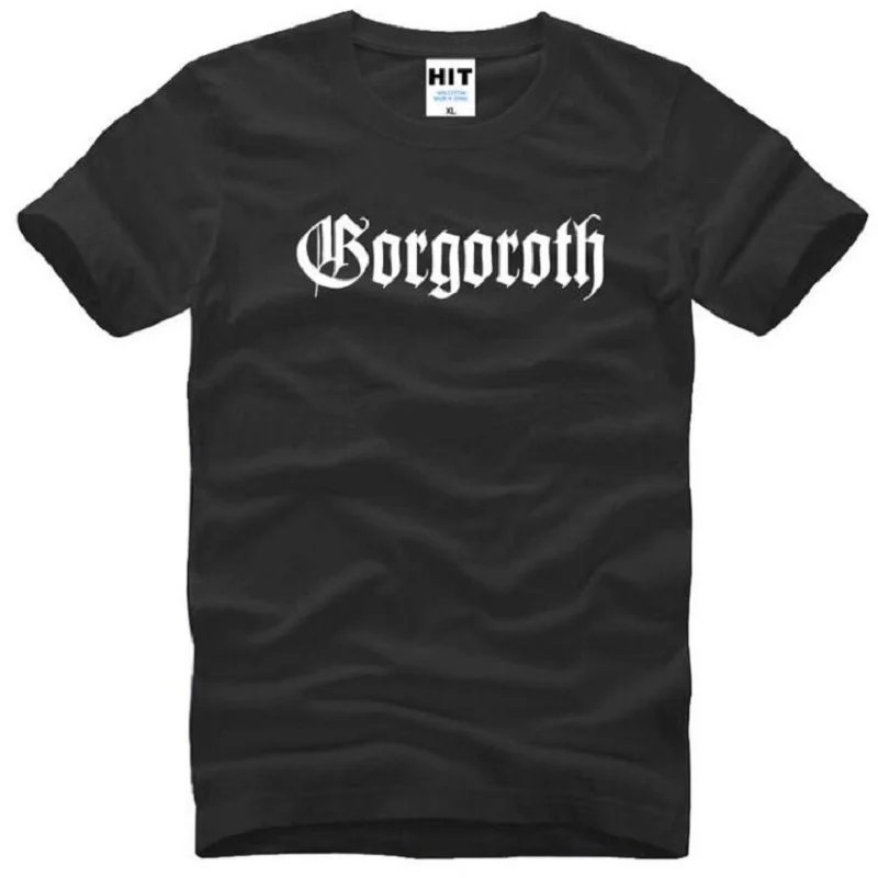 GORGOROTH Футболка Мужская хлопковая футболка с коротким рукавом Gorgoroth Сумерки