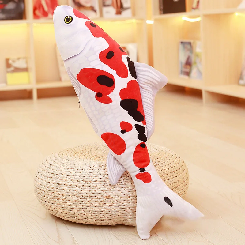 Simulation Toy Pet Fish Cat Dog Toy Doll Cushion Pillow Simulation Pillow 16 cm Without Zipper Golden Koi