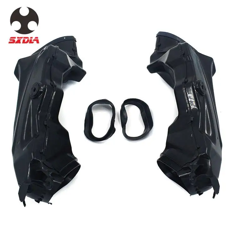 Мотоциклетные черные Воздухопровод труба для SUZUKI GSXR1000 GSXR 1000 2009 2010 2011 2012 2013