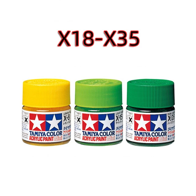 Peinture Acrylique brillant Tamiya X 10 ml