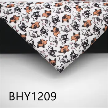 

Half yard 45*140cm cartoon dog print polyester cotton patchwork fabric mask 1209