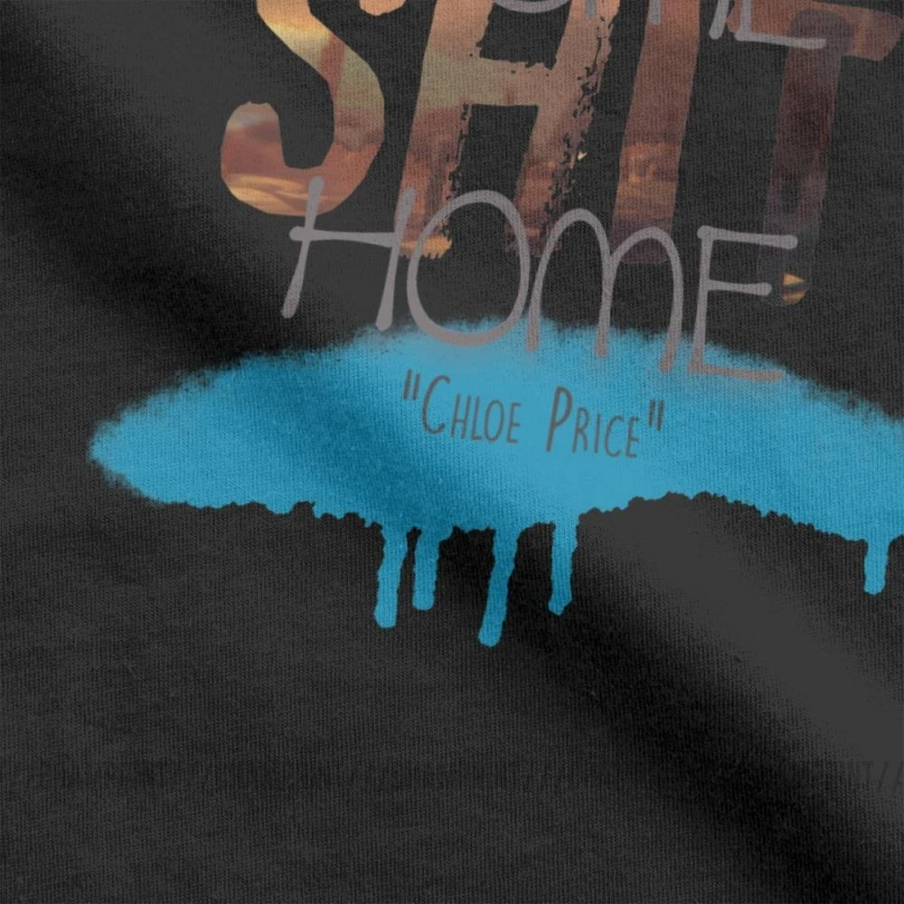 Home Shit Home Life Is Strange мужские футболки, винтажные футболки с коротким рукавом и круглым вырезом, футболка из чистого хлопка, одежда для вечеринок