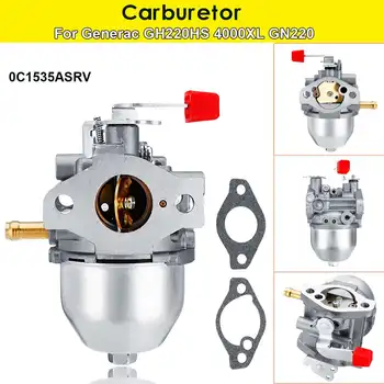 

Carburetor Carb Kit With Gaskets For Generac GH220HS 4000XL GN220 0C1535ASRV