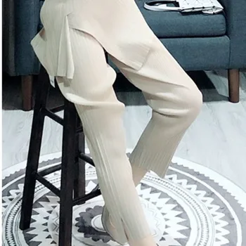 

[LANMREM] 2020 autumn and winter new products Fashion large size was thin wild casual stretch feet leggings women PA598