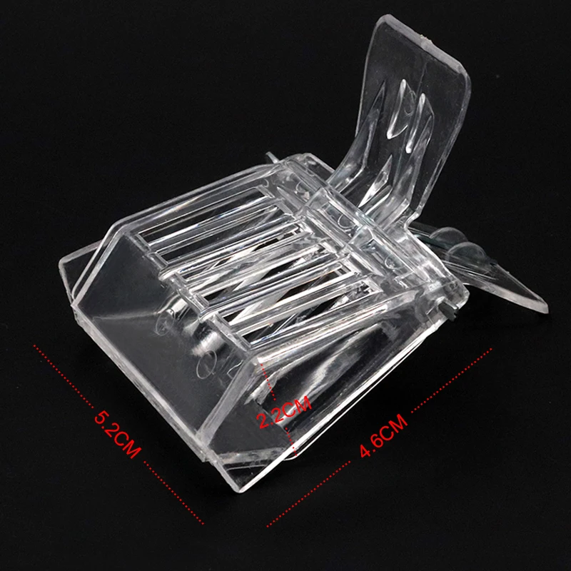 Beekeeping Tools 2 Pcs Bee Queen Catcher Colorless Clear Plastic Clip Cage Beekeeping Equipment Tool Beekeeper Equip Isolation Room
