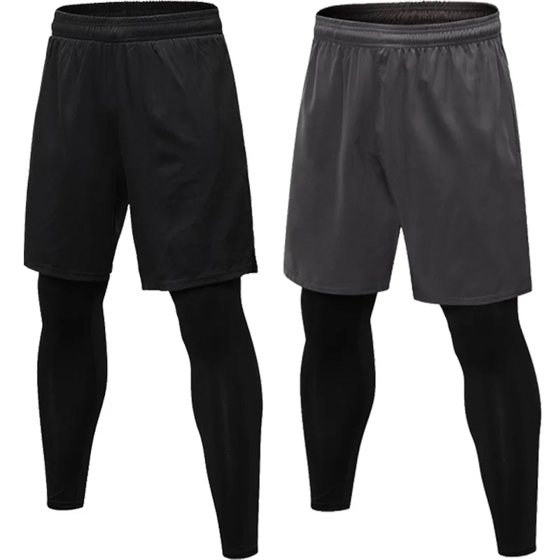 Fashion Mens Elastic Tight Sports Pants Shorts Compression Fitness Trousers NEW Fashion Mens Elastic Tight Sports Pants Shorts Compression Fitness Trousers NEW
