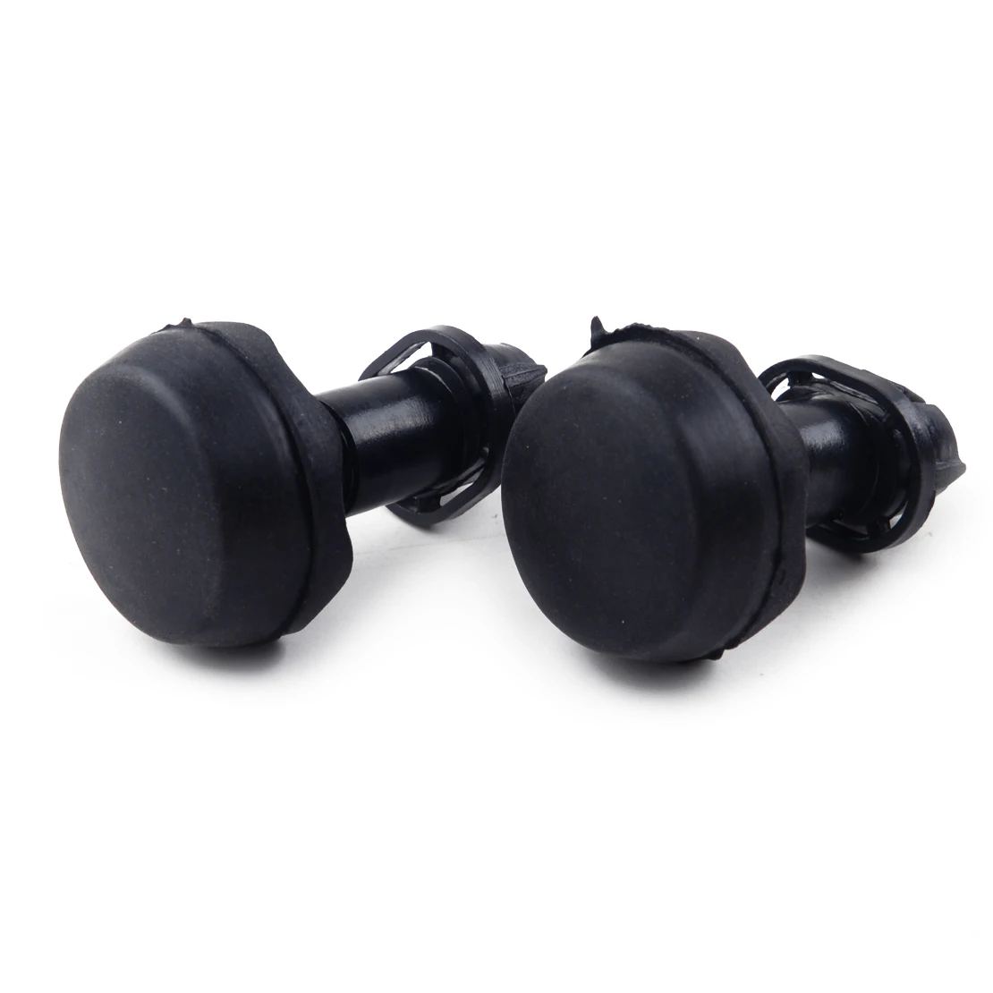 DWCX 2pcs Hood Stop Cushion Rubber Bumper Fit For Ford C-Max Edge Escape Focus Transit Connect CV6Z16758A