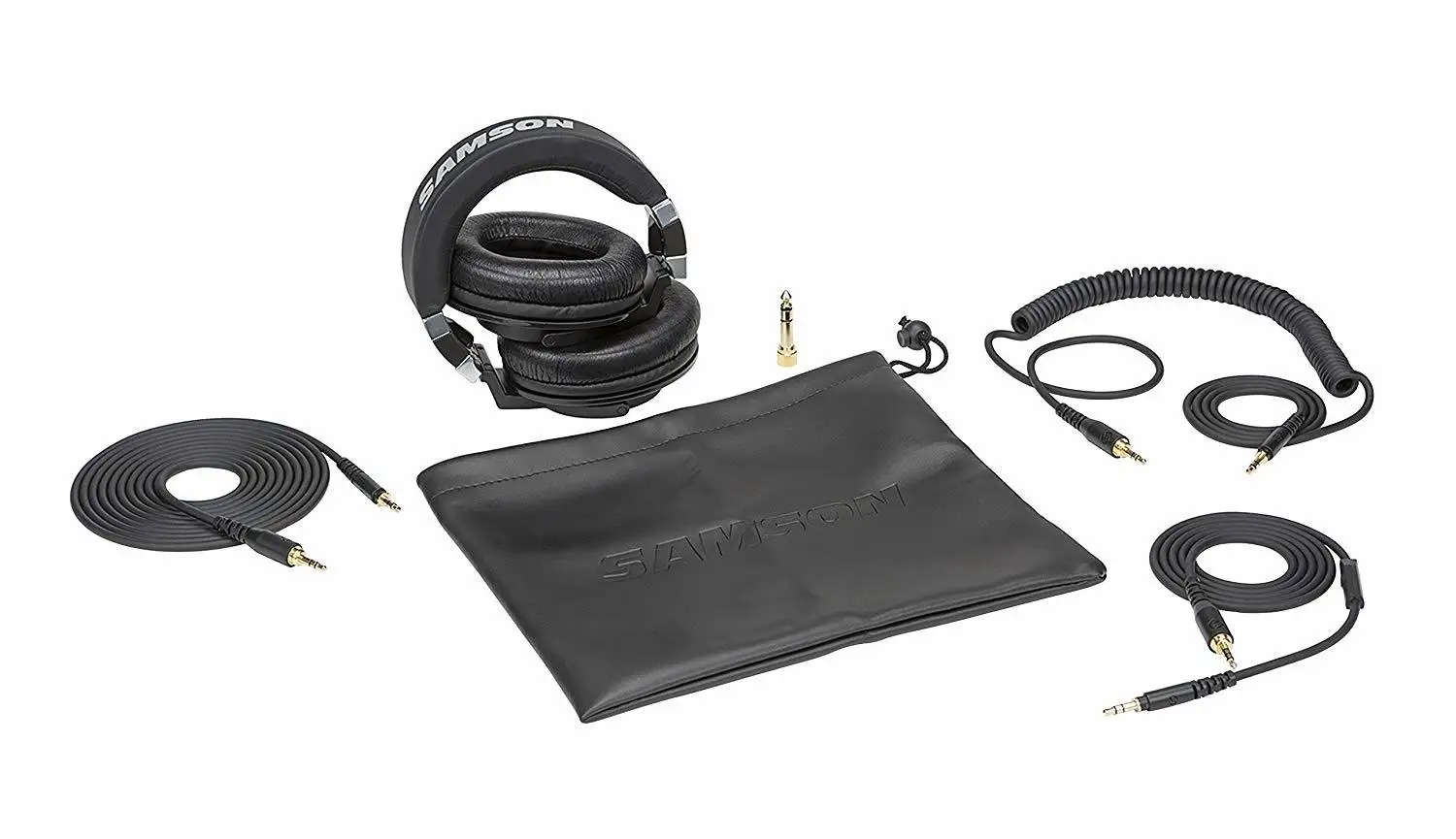 Samson Z55 Closed Back Over Ear Professional Studio Reference Headphones Professional Recording Mixing Audiophile Music Monitor