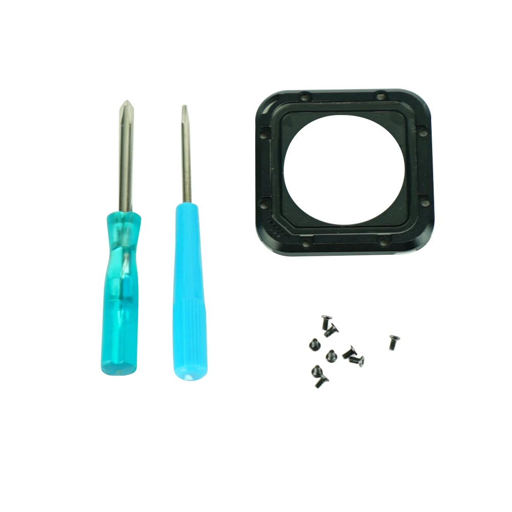 

Replacement Waterproof Aluminum Alloy Durable Seal Ring Practical Case Lens Cover Kit With Screwdrivers For GoPro Hero 4 Session