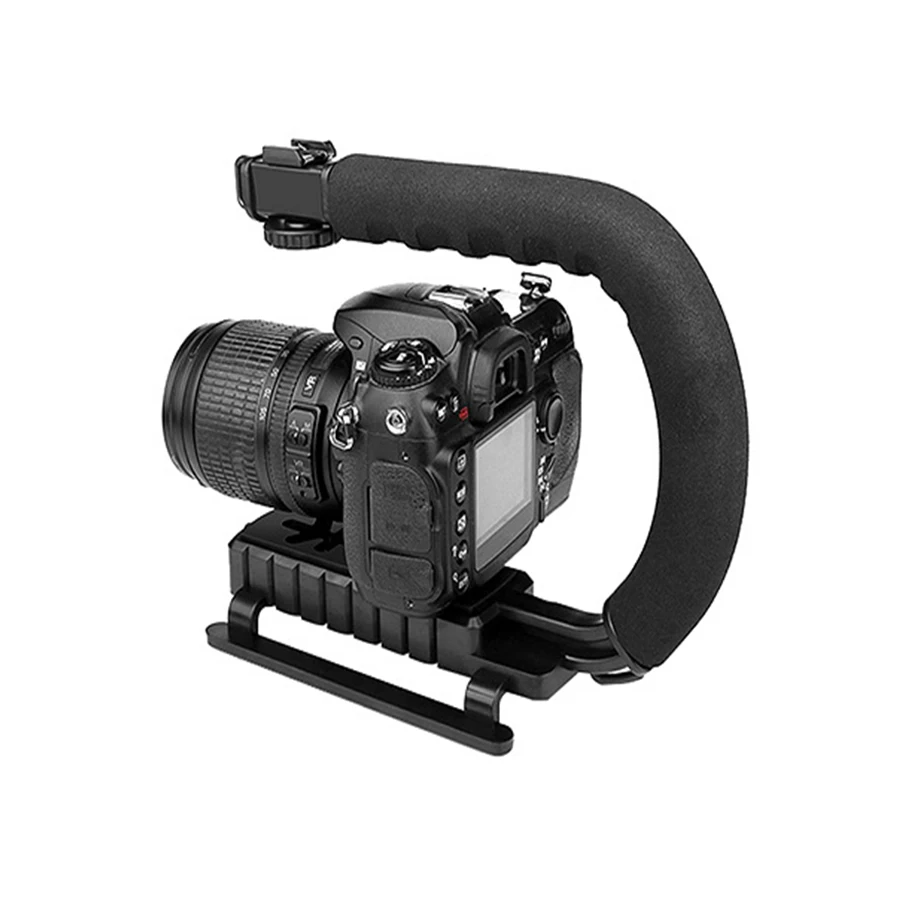 Видео Ручной Стабилизатор c-образный держатель для Nikon Canon sony DSLR камера и светильник портативный SLR Steadicam для Gopro