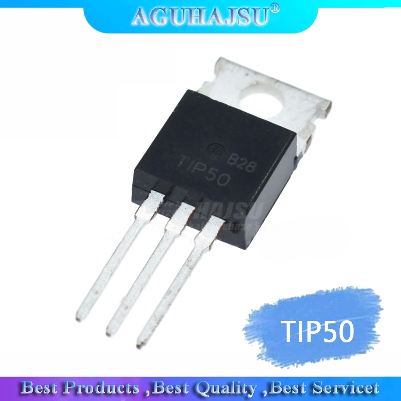 10 шт./лот транзистор TIP50 NPN darlton 100 в/2 А новый оригинальный|transistor 2a|transistor darlingtontransistor