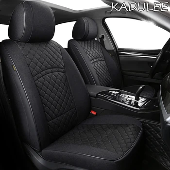 

KADULEE Custom FLAX car seat covers For Honda Accord Odyssey FIT CITY Crosstour Crider VEZEL AVANCIER CR-V XR-V civic cover