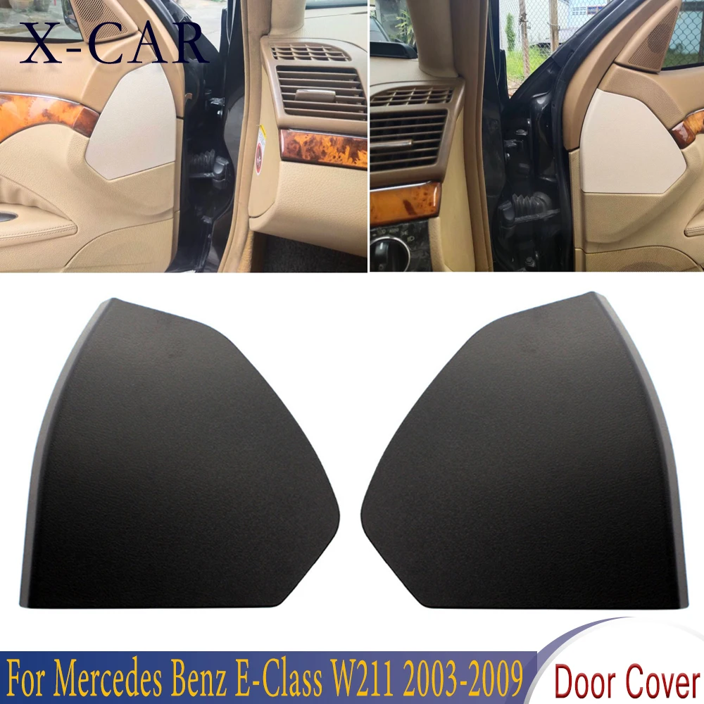 

X-CAR Car Front Door Plastic Cover Trim Shell For Benz E-Class Car Styling W211 2003 2004 2005 2006 2007 2008 2009 2117270148