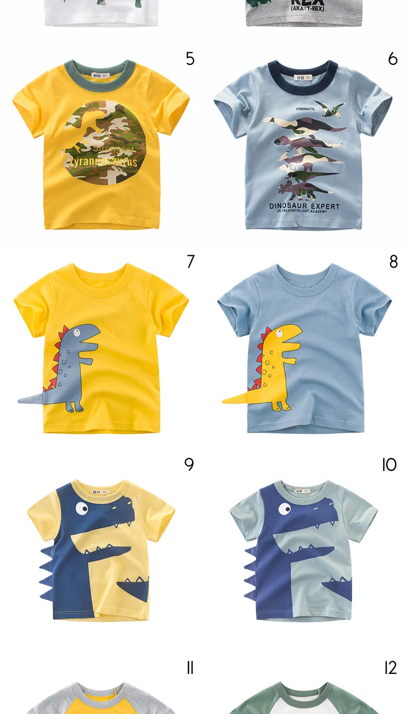 韩版童装_2018夏款韩版童装中小男童短袖t恤-宝宝儿童一件代销---阿里巴巴_03