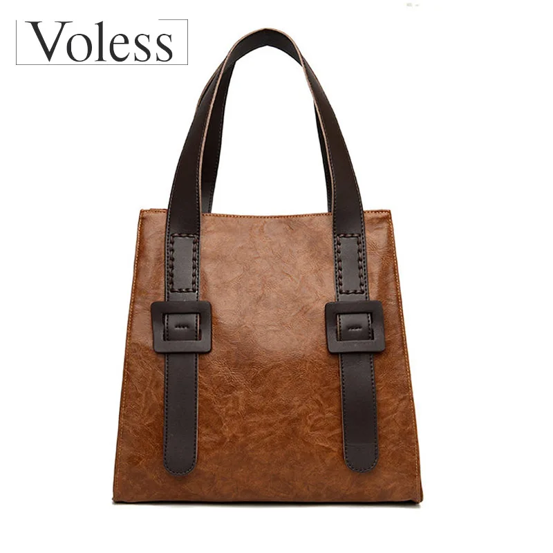 

Vintage Shoulder Bags for Women 2019 High Quality Genuine Leather Handbags Retro Large Capacity Female Bag Ladies Bolsa Feminina