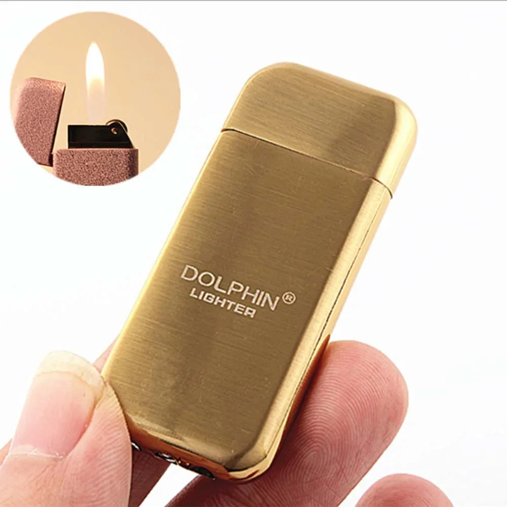 gold Газовая зажигалка 1000 шт - Цвет: gold