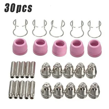 

For AG60/SG55 WSD60 Torch Welding Plasma Cutter Nozzle Electrode Consumable Kit