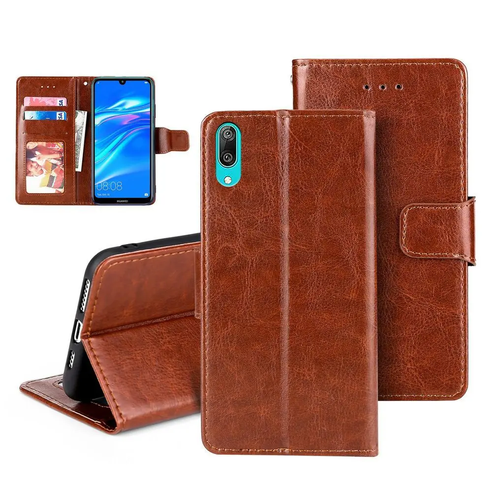 

Luxury PU Leather Wallet Flip Leather Case for Huawei P Smart Z Y9 Prime 2019 Enjoy 10 Plus Nova 5 Magnetic Cover with Card Slot