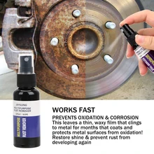 LEEPEE Антикоррозийная смазка, распылитель для удаления ржавчины, автомобильный ингибитор ржавчины, уход за автомобилем, очистка металлической поверхности, хромированная краска, очистка