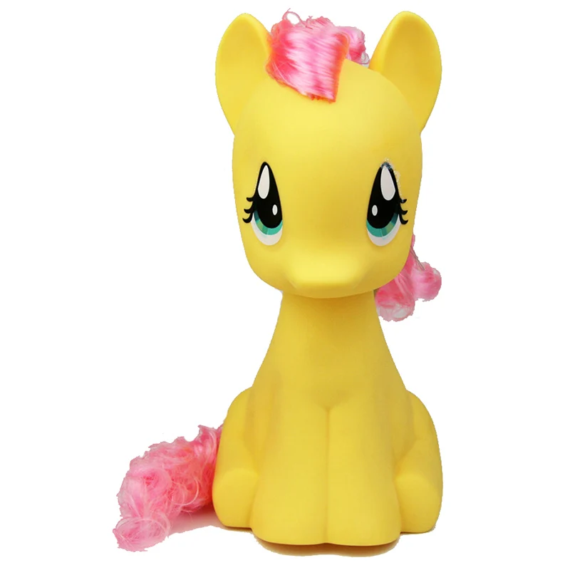 26 см Hasbro My Little Pony серия Радуга Флаттершай туалетный ящик для девочек подарок на день рождения игровой домик игрушки куклы