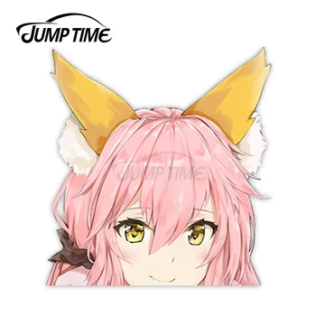 

Jump Time Fate extra Tamamo no Mae (Caster) 1 9.1 Big Head Anime Peeker Vinyl Decal Waifu Kawaii Girl Car Stickers