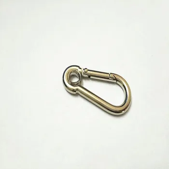 

304 Stainless Steel Band Circle Spring Hook Spring Buckle Carabiner Spring Chain Insurance Deduction