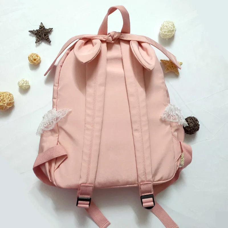 Cartoon Embroidery Backpacks For Teenage Girls Japanese Soft Girl Backpacks Lolita Cute Cat Backpack Travel Bag Pack cool everyday backpacks