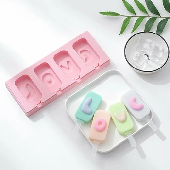 

Hot Summer Silicone Ice Cream Cake Mold Ice Lolly Baking Frozen Mould Tray DIY Cake Tools Kitchen Tool Ice Cube Mould