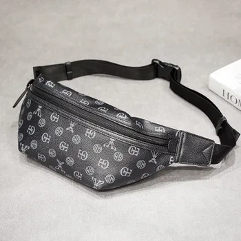 

Men's Leather letter Casual Waist Fanny Packs Designer Hip Belt Bag For Mobile Phone Travel Women Chest Shoulder Bag Cross Body